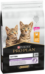 PRO PLAN Pro Plan 9 + 1 kg! 10 kg PURINA - Kitten Healthy Start bogată în pui (9 gratis)