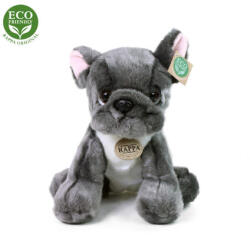 Rappa Caine de pluș buldog francez așezat 26 cm ECO-FRIENDLY (208926)