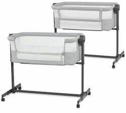 KinderKraft babaöböl és babaágy 2in1 Neste Up2 világosszürke (KLNEUP02GRY0000)