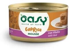 Oasy Cat Konzerv Caprice Mousse Veal - borjúhús 85g - pawcity