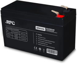 nJoy RPC Akkumulátor - GP07121L (12V/7Ah, T1/F1, zárt, gondozás mentes, AGM) (GP07121L)