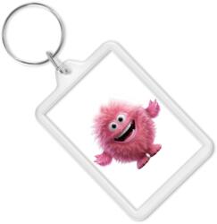 Playbox PlayBox: Átlátszó téglalap alakú kulcstartó 3, 5x6cm 1db (2472320)