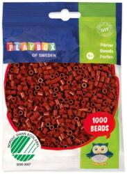 Playbox PlayBox: 5mm-es MIDI vasalható gyöngy 1000db-os barnás piros színben (2456591) - innotechshop
