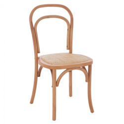 Scaun Viena de lemn, nuanta naturala, 45x54x89 cm (HM8644.01)