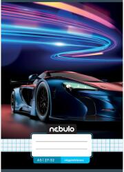 Nebulo Nebulo: Neon autó mintás kockás füzet A/5 27-32 (NR-VM-A5-12346639)