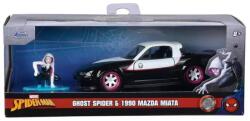 Jada Toys Marvel Ghost Spider figura és 1990 Mazda Miata autómodell 1/32 - Simba Toys (253223014)