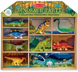Melissa & Doug Dinoszauruszok 9db-os készlet fa tárolóban - Melissa & Doug (2666K) - innotechshop