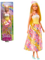 Mattel Barbie Dreamtopia: Hercegnő baba sárga-rózsaszín pillangós ruhában - Mattel (HRR07/HRR09) - innotechshop