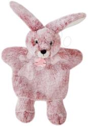 Histoire d'Ours Plüss nyuszi kesztyűbáb Bunny Puppet Sweety Mousse Histoire d’ Ours rózsaszín 25 cm 0 hó-tól (HO3081)