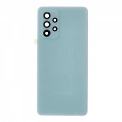 Samsung A525, A526, A528 Galaxy A52 4G, A52 5G, A52s akkufedél (hátlap) kamera lencsével és ragasztóval, zöld (gyári)