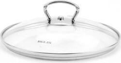 BELIS Üvegfedél rozsdamentes acél fogantyúval 28 cm - Belis (BL-93428-00000014P)