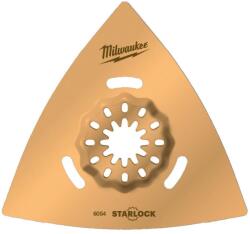 Milwaukee Multitool Starlock Csiszolótalp multigéphez Karbid (Habarcs, csemperagasztó eltávolítás) 80 mm (48906054) (48906054)