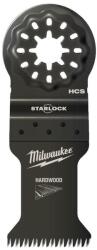 Milwaukee Multitool Starlock Merülő fűrészlap Bimetál 3-CUT (Keményfához) 35x42 mm (48906017) (48906017)