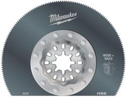 Milwaukee Multitool Starlock Szegmens fűrészlap multigéphez Bimetál (Fa + Szeg) 85x20 mm (48906038) (48906038)