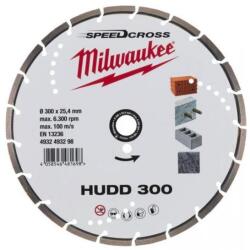 Milwaukee Gyémánt vágótárcsa HUDD 300 mm (4932493298) (4932493298)