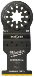 Milwaukee Multitool Starlock Merülő fűrészlap Karbid (Fém) 35x32 mm (48906040) (48906040)