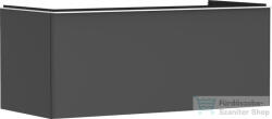Hansgrohe XELU Q 118x57 cm-es 1 fiókos fali szekrény mosdópulthoz, matt fehér fogantyúval, matt gyémántszürke 54063700 (54063700)