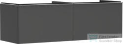 Hansgrohe XELU Q 156x57 cm-es 2 fiókos fali szekrény pulthoz, króm fogantyúval, matt gyémántszürke 54071000 (54071000)