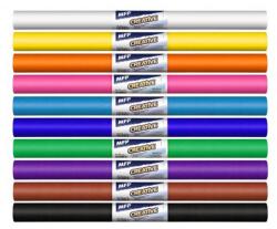  Krepp papír 50x200cm mix vegyes alapszínek 10 darabos (5811340) - vectraline