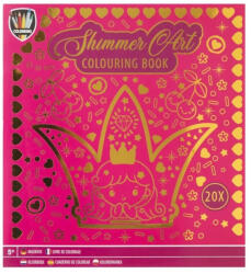 Grafix Fényes kontúros színezőlapok - pink (150097)