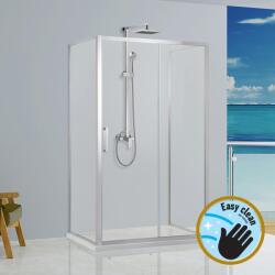 Wellis Premier fix oldalfal zuhanyfalhoz 90 cm - Easy Clean, üvegtörés garanciával (WC00518)
