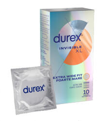 Durex Prezervative Durex Invisible XL, 10 buc