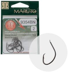 Maruto Horog 9354-r Hosoji-mutsu Recurved Hc Forged Ringed Black Nickel 8 (43851-008) - afishing