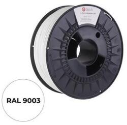 C-TECH Nyomdafüzér (filament) C-TECH PREMIUM LINE, ABS, közlekedési fehér, RAL9003, 1, 75 mm, 1 kg 3DF-P-ABS1.75-9003
