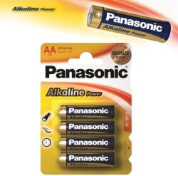 Panasonic Alkáli elem AA Panasonic Alkaline Power 4 db 12036