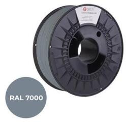 C-TECH Nyomdafüzér (filament) C-TECH PREMIUM LINE, PLA, mókusszürke, RAL7000, 1, 75 mm, 1 kg 3DF-P-PLA1.75-7000