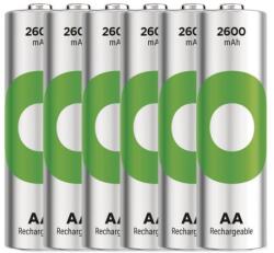 GP Batteries GP töltő ütő. ReCyko 2600 AA (HR6) - 6 db 1032226260