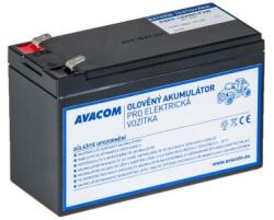 AVACOM tartalék akkumulátor 12V 9Ah F2 típusú HR Peg Pérego járműhöz PBPP-12V009-F2W