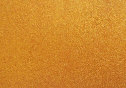 CreArt Öntapadós Dekorgumi Lap kb. 21x30 cm Csillámos Óarany (GL-EVA-013-ST)