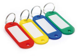 OfficeArt Kulcsjelölő Címke 5 cm 50 Db/Csomag Vegyes Színek Feliratozható Műanyag (AAIX0044)