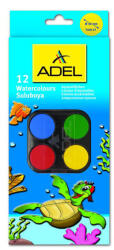 ADEL Vízfesték Készlet 12 Szín/Készlet 28 mm Gombokkal (232270010)