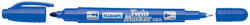 Luxor Twin 150 Permanent Marker Kétvégű 0, 7 mm és 1 mm Kék (KCFX0181)