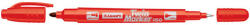 Luxor Twin 150 Permanent Marker Kétvégű 0, 7 mm és 1 mm Piros (KCFX0183)
