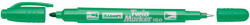 Luxor Twin 150 Permanent Marker Kétvégű 0, 7 mm és 1 mm Zöld (KCFX0185)