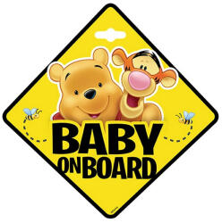  Micimackó baby on board tábla