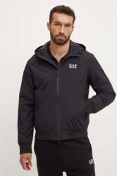 EA7 Emporio Armani rövid kabát férfi, fekete, átmeneti, PNFZZ. 8NPB21 - fekete XL - answear - 88 990 Ft