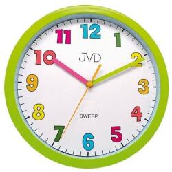 JVD JVD sweep zöld gyermek falióra (N490564)