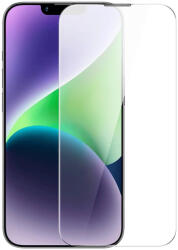 Baseus teljes képernyős fólia, átlátszó edzett üvegfólia iPhone 14 Plus/13 Pro Max hangszórófedéllel 0, 4 mm + rögzítő készlet