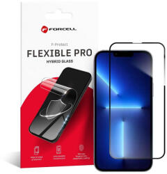 Forcell hajlékony nanoüveg 5D iPhone 13 Pro Max/14 Plus, fekete