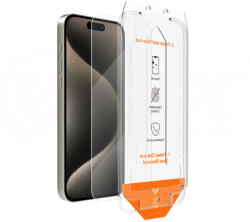 VMAX tempered glass easy install 2, 5D kijelzővédő üvegfólia (nem teljes kijelzős) iPhone 13 Pro Max/iPhone 14 Plus 6, 7