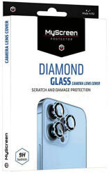 MyScreen Diamond Glass Camera Lens Cover iPhone 15 6.1"/15 Plus 6.7", kameravédő üvegfólia, fekete