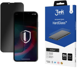 3mk Protection Glass Max Privacy iPhone 13/13 Pro 6.1", teljes képernyős edzett üvegfólia, fekete
