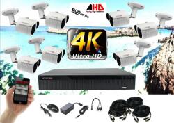 Monitorrs Security - 4k AHD kamerarendszer 7 kamerával 8 Mpix WT - 6035K7