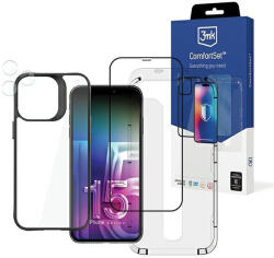 3mk Protection Comfort Set 4in1 iPhone 15 Pro Max 6.7" védő tartozékkészlet 4in1