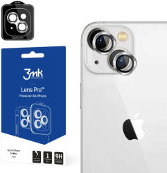 3mk Protection Lens Protection Pro iPhone 14 Plus 6.7" kamera védőfólia rögzítőkerettel 1db, ezüst