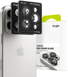 Ringke KAMERA KERETVÉDŐ 2 CSOMAG iPhone 16 PRO/16 PRO MAX, fekete